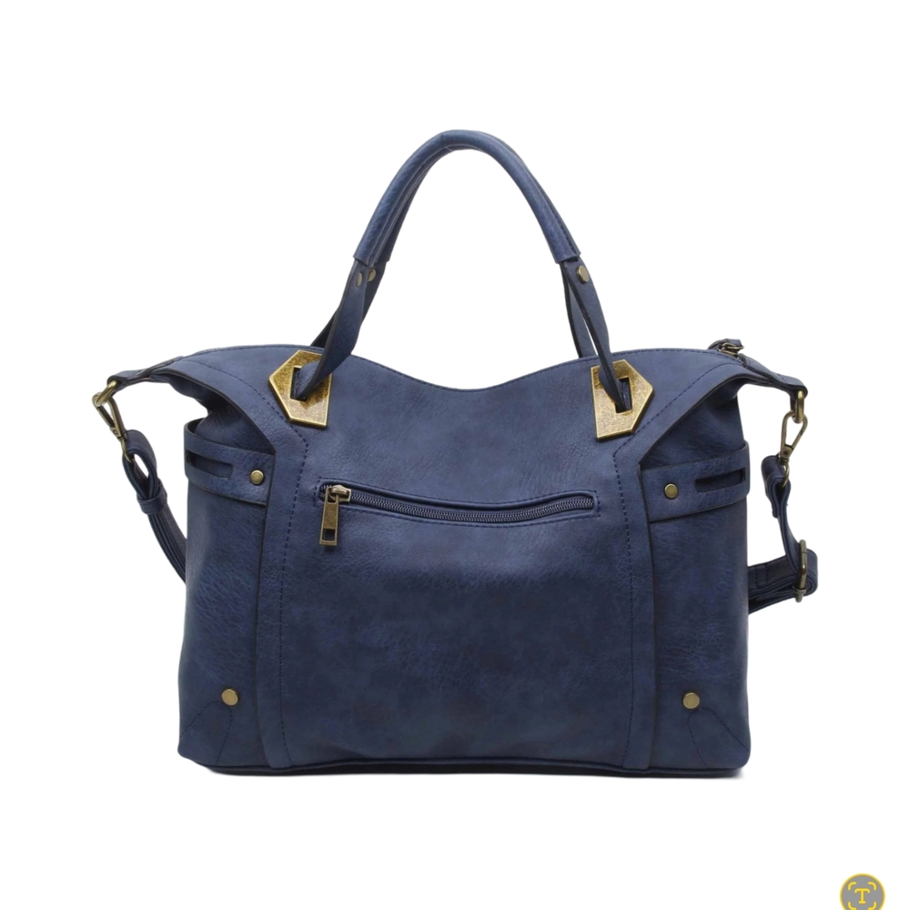 Ampere Creations The Ali Satchel - Blue - NWOT